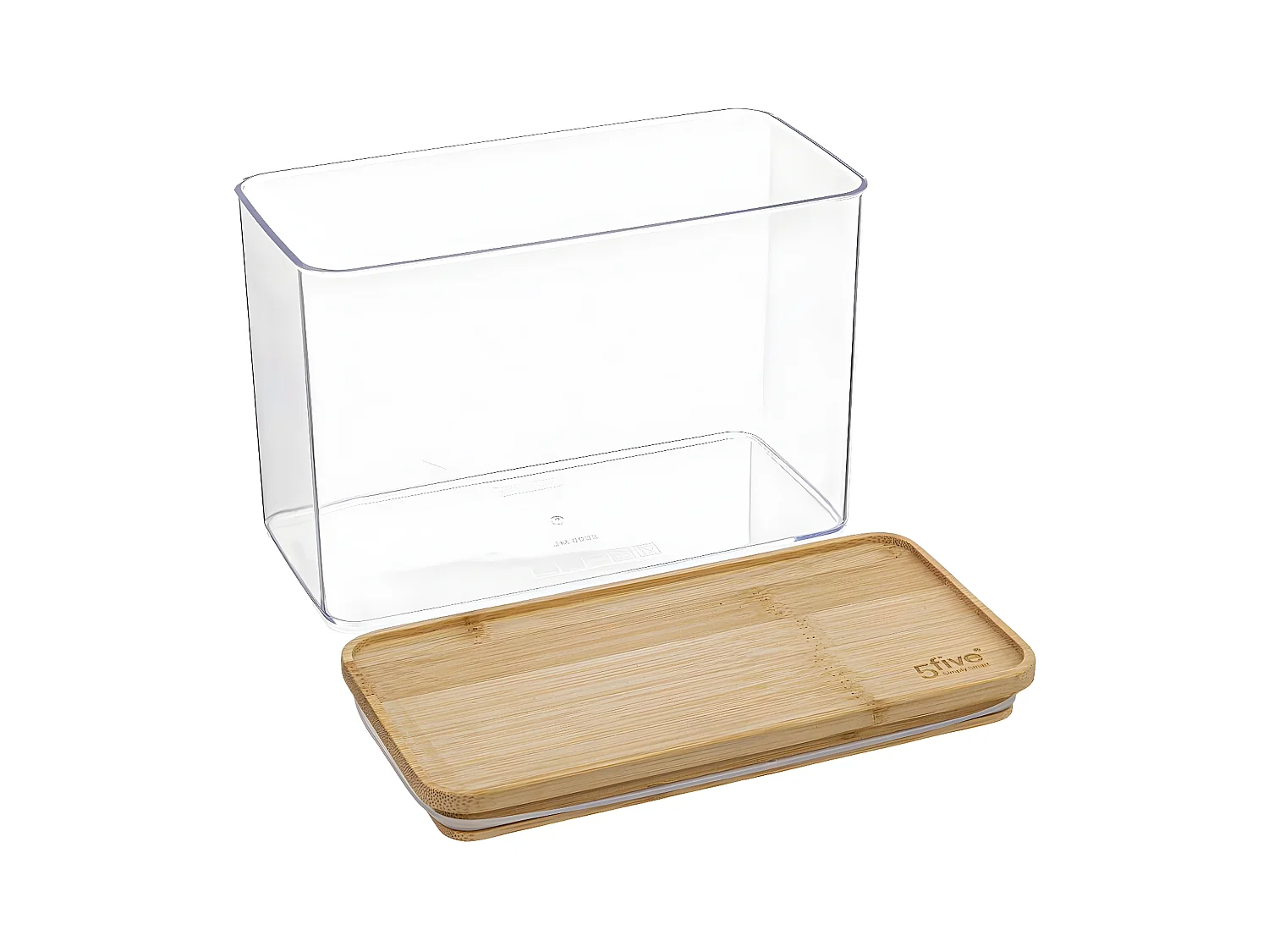 Boîte de Conservation Rectangulaire "Eske" 2L Naturel