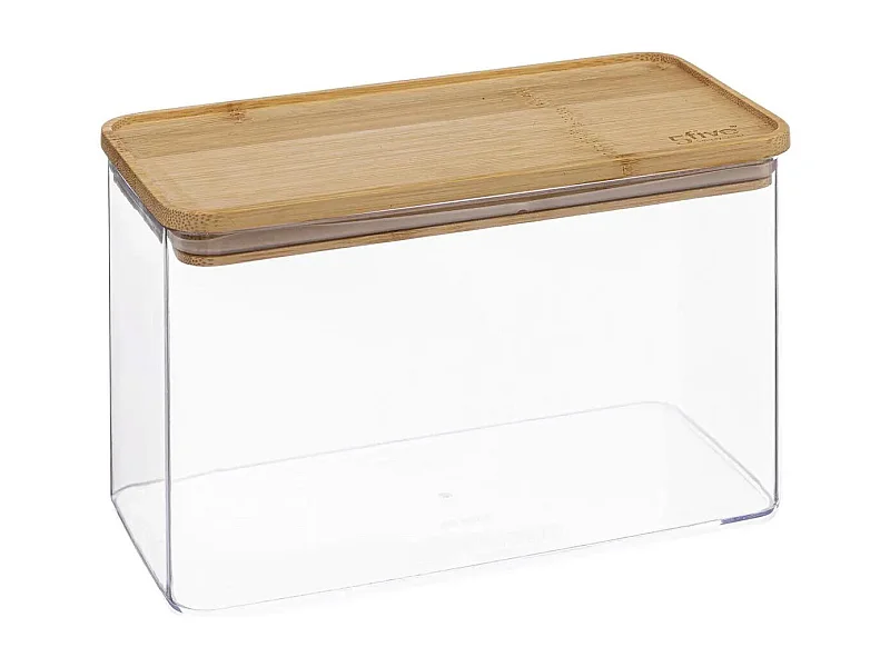 Boîte de Conservation Rectangulaire "Eske" 2L Naturel
