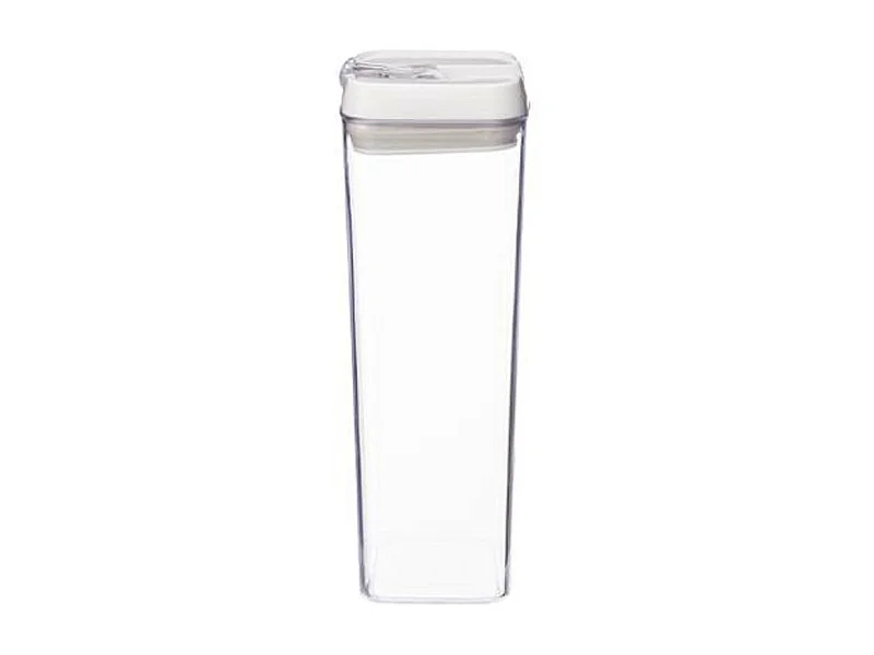 Bocal en Plastique Carré "Oslo" 1,7L Transparent