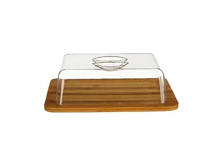 Boîte à Fromage "Bambou" 26cm Naturel