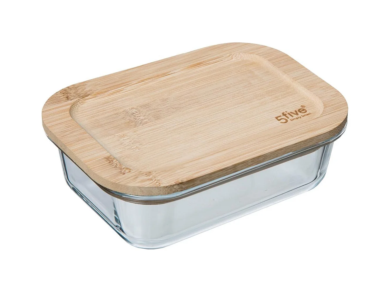 Bocal en Verre "Bambou" 0,38L Transparent