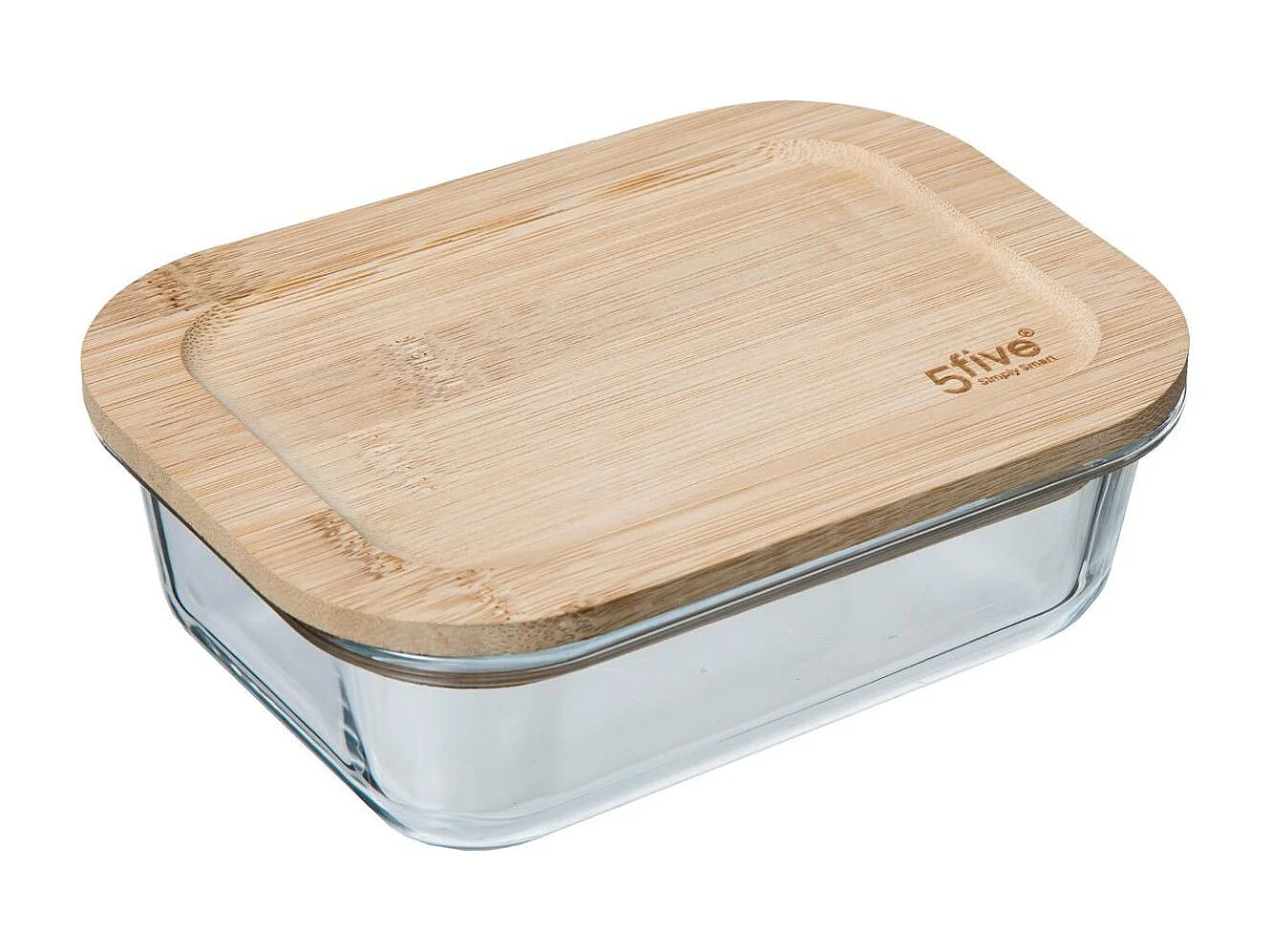 Bocal en Verre "Bambou" 0,38L Transparent