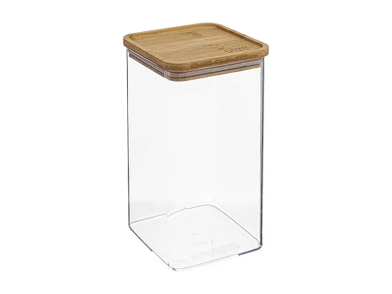Boîte de Conservation Carrée "Eske" 1,5L Naturel