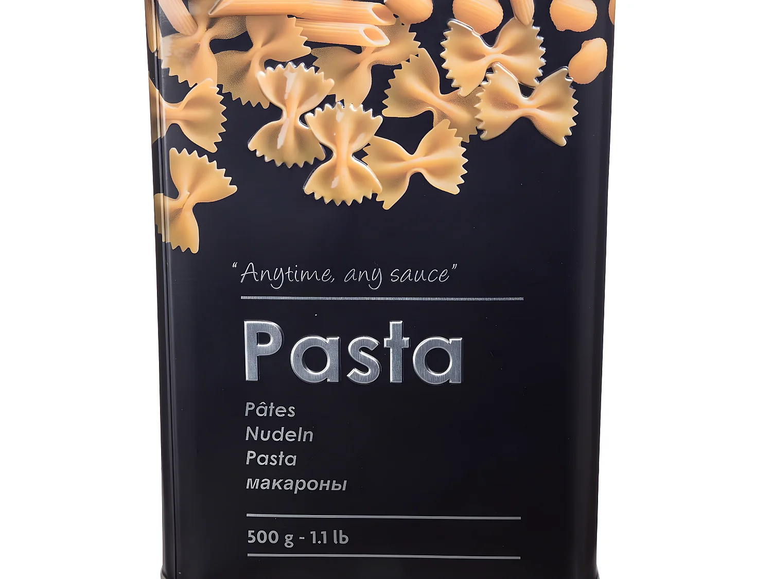 Boîte à Pates "Relief II" 18cm Noir