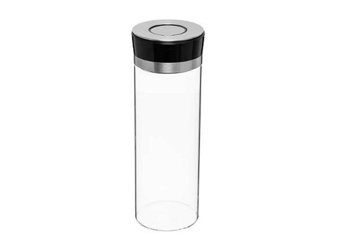 Bocal en Verre "Pusheat" 1,7L Transparent