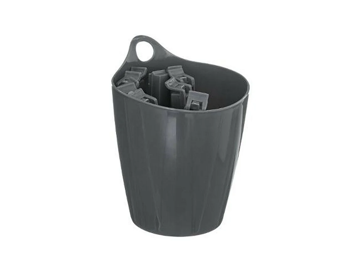 Lot de 25 Pinces à Fermeture "Hermétique" 10cm Gris & Rouge