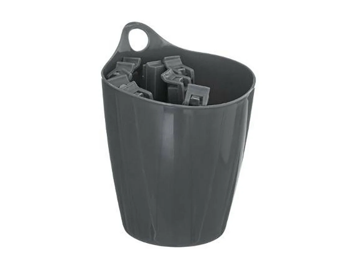 Lot de 25 Pinces à Fermeture "Hermétique" 10cm Gris & Rouge