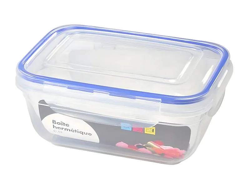 Boîte de Conservation "Hermétique" 0,8L Bleu