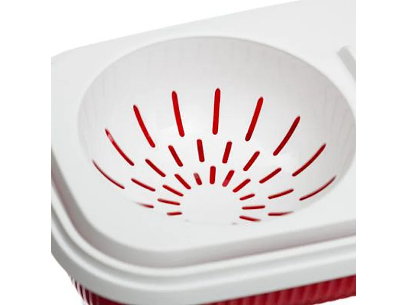 Boîte Micro-ondes Œufs "Tempo" 0,75L Rouge