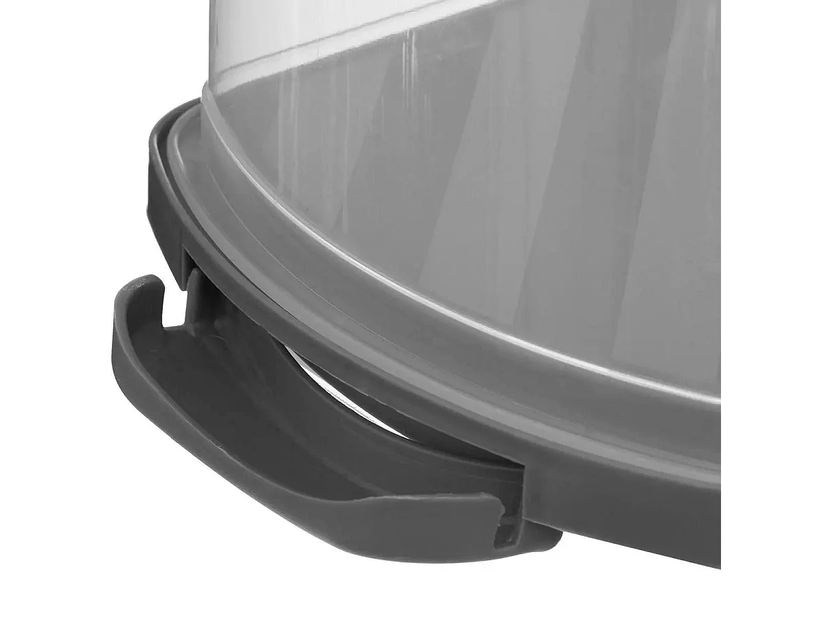 Boîte de Conservation Gâteaux "Cake" 36cm Gris