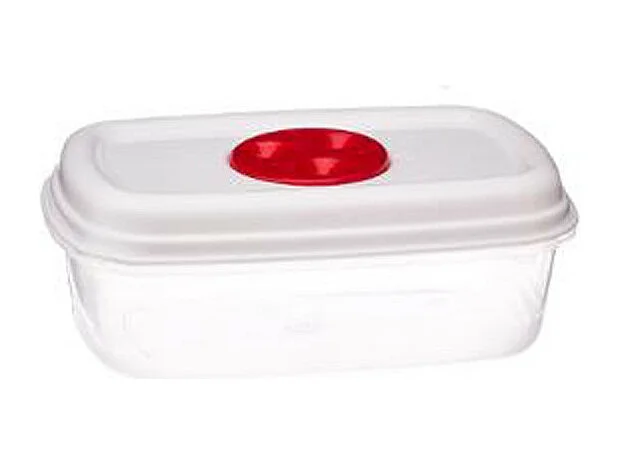 Lot de 5 Boîtes de Conservation "Micro-Ondes" 25cm Blanc