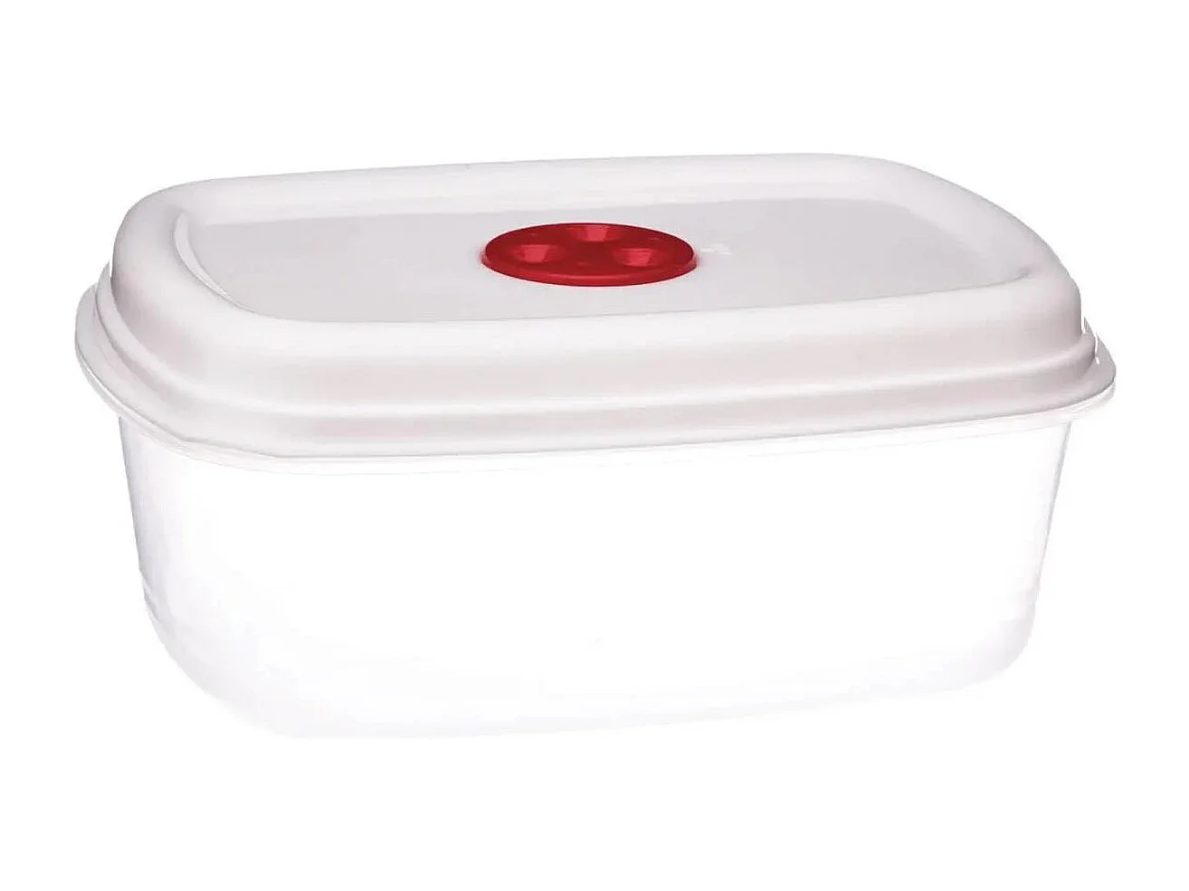 Lot de 5 Boîtes de Conservation "Micro-Ondes" 25cm Blanc