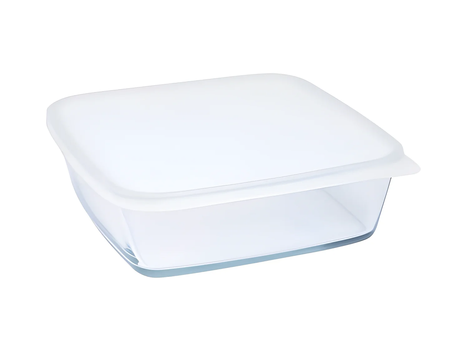 Boîte de Conservation Carrée "Ulko" 0,5L Blanc