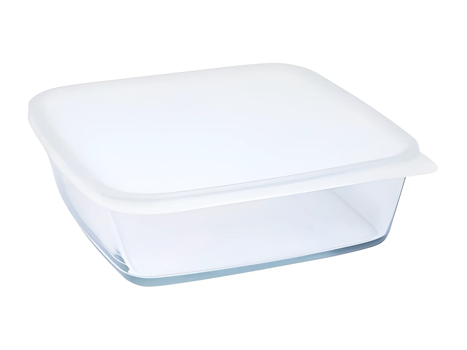 Boîte de Conservation Carrée "Ulko" 0,5L Blanc