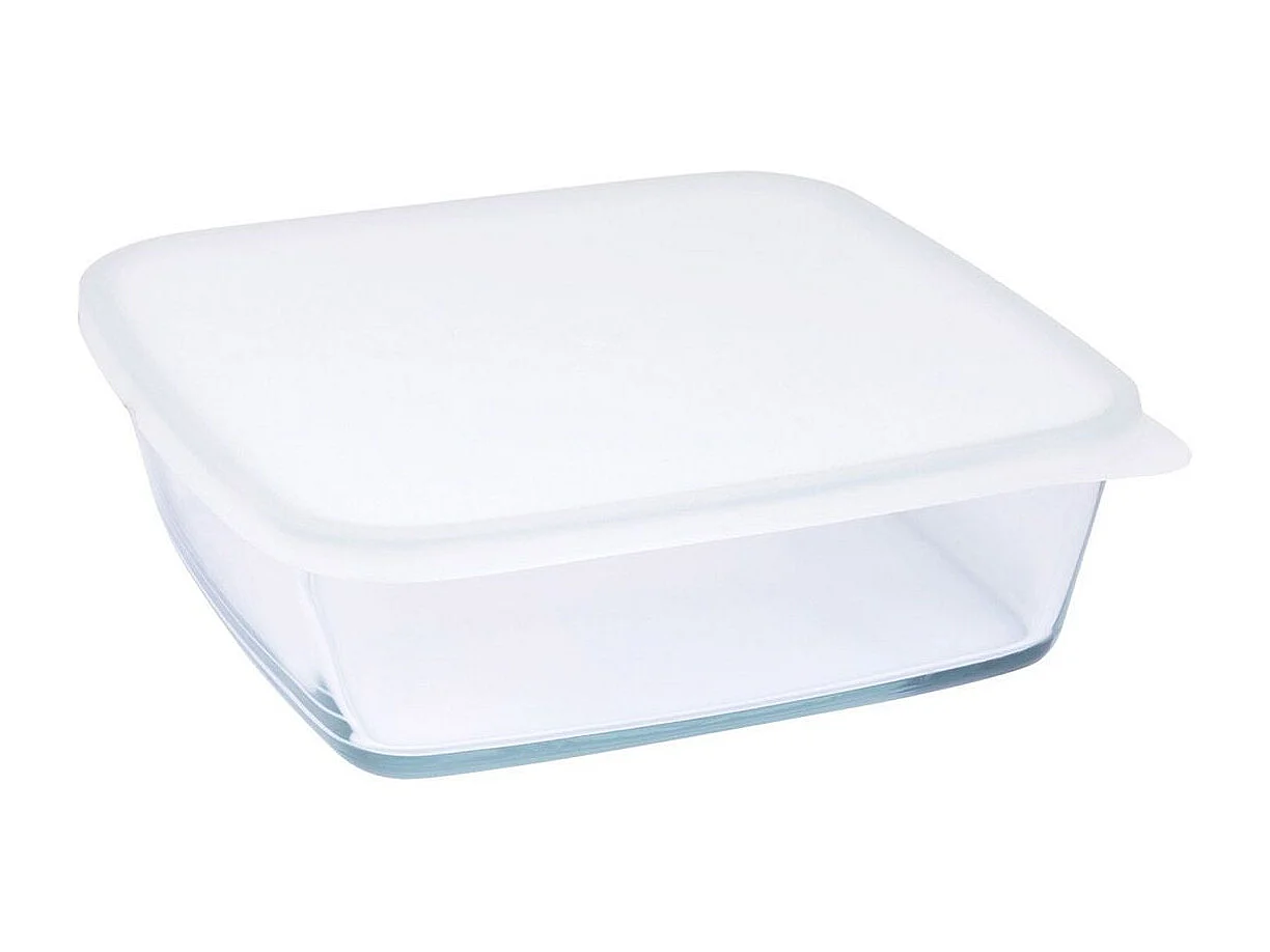 Boîte de Conservation Carrée "Ulko" 0,5L Blanc