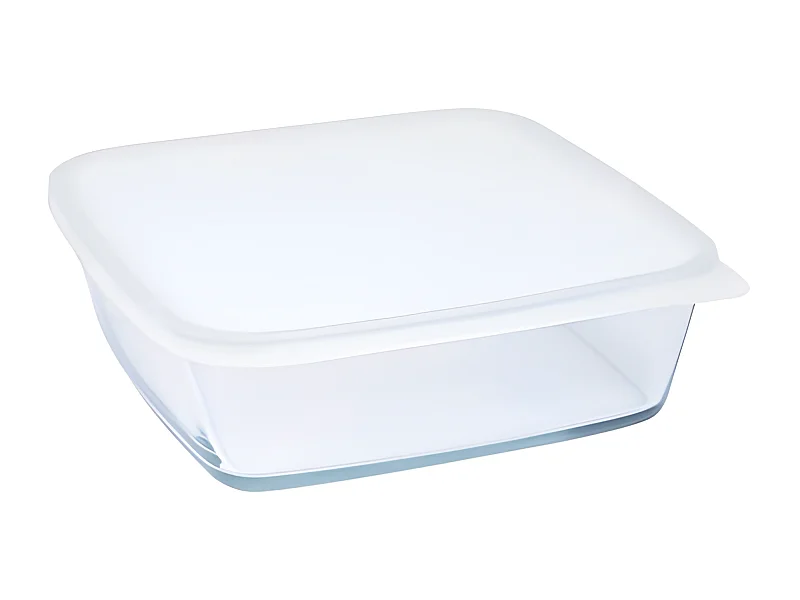 Boîte de Conservation Carrée "Ulko" 0,5L Blanc