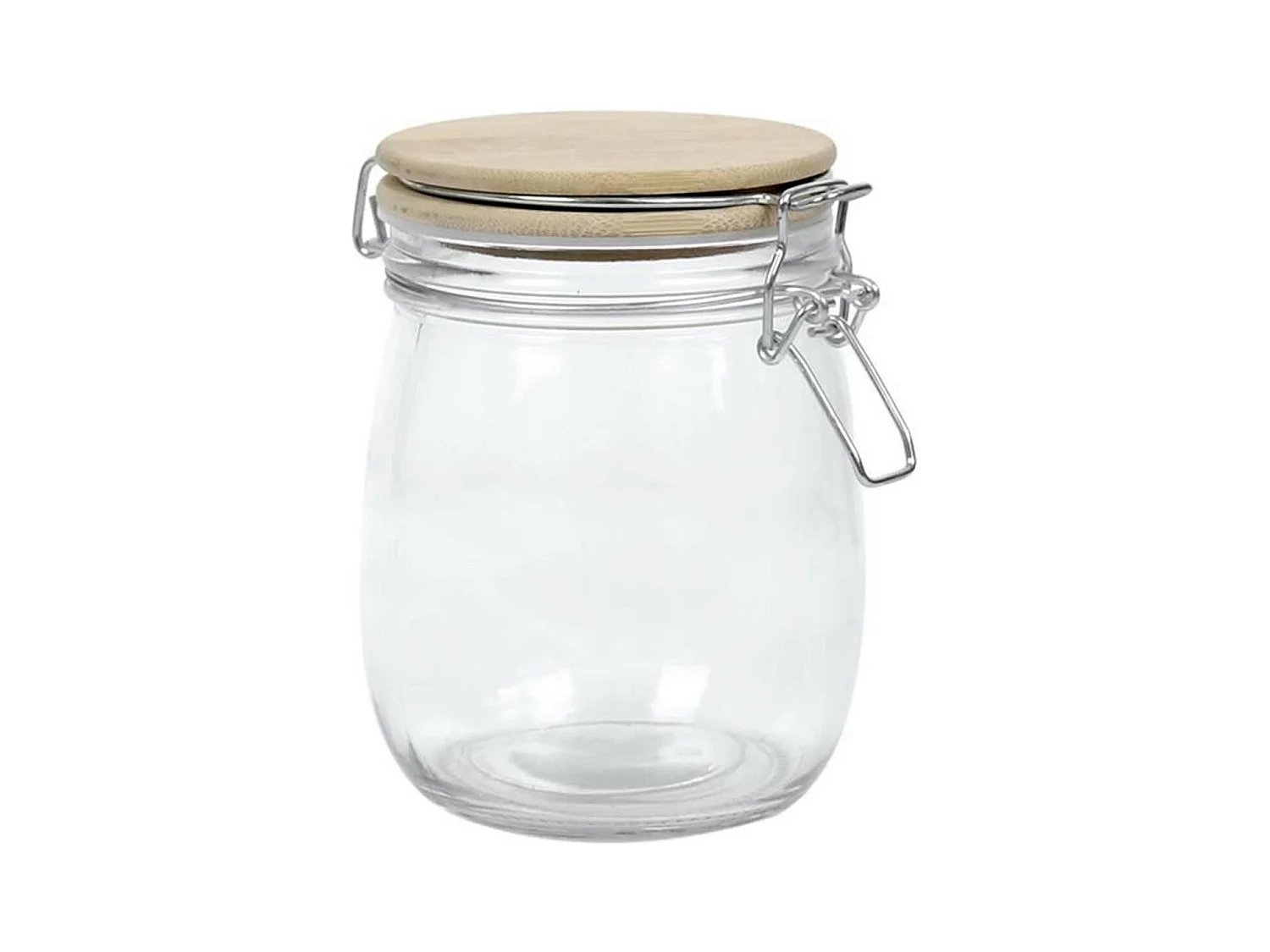 Bocal de Conservation "Nourriture" 75cl Transparent