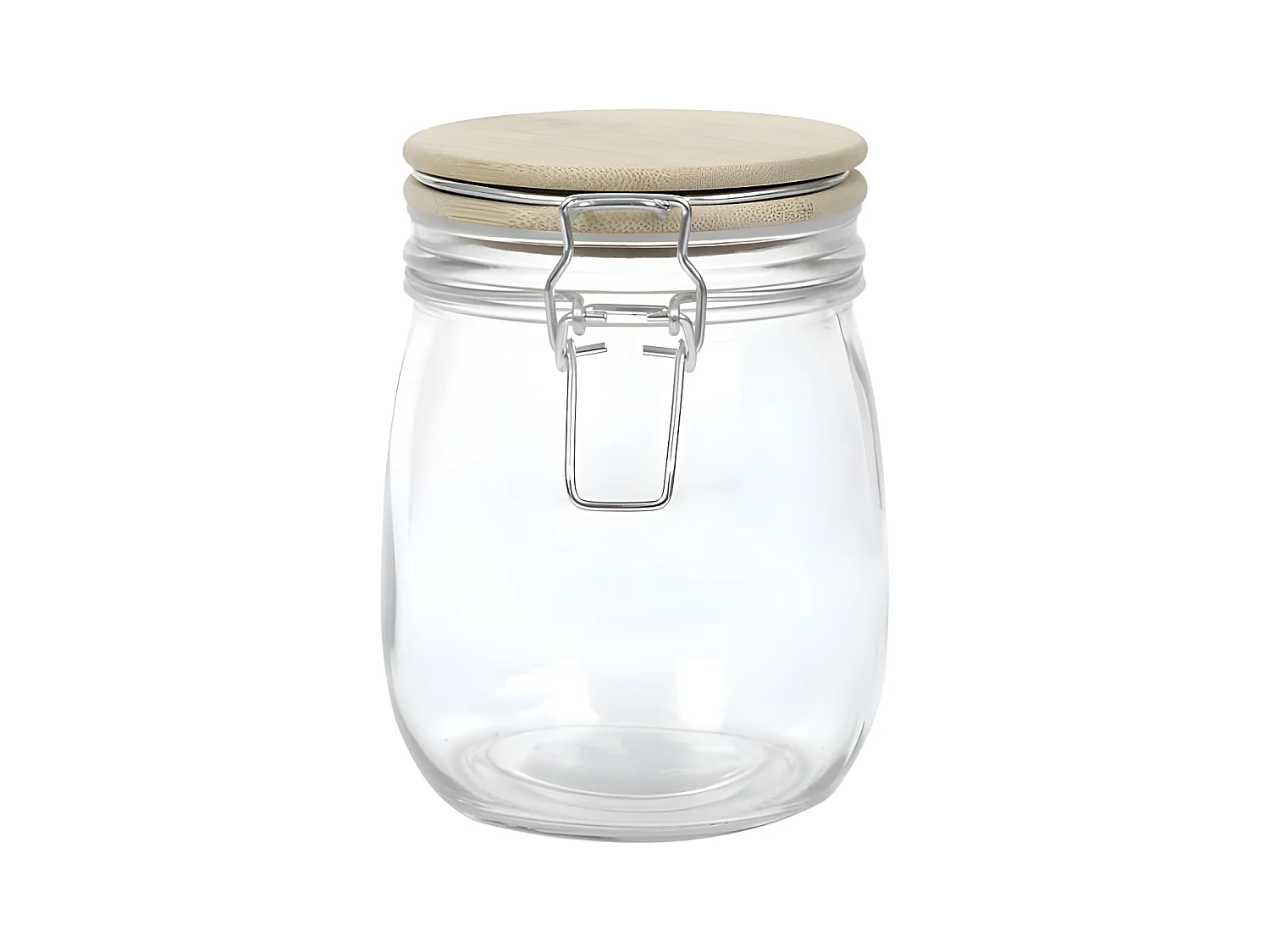 Bocal de Conservation "Nourriture" 75cl Transparent