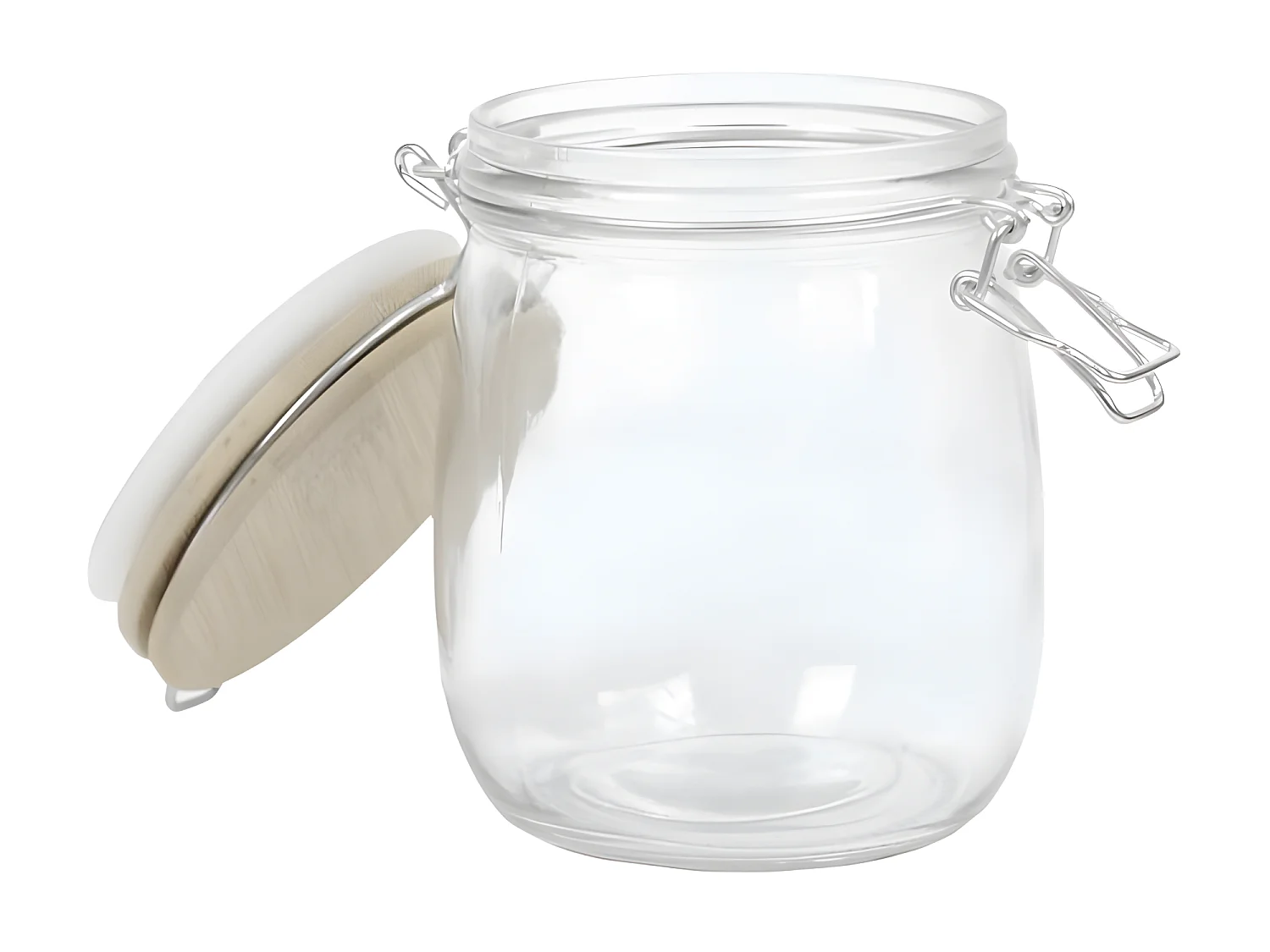 Bocal de Conservation "Nourriture" 75cl Transparent