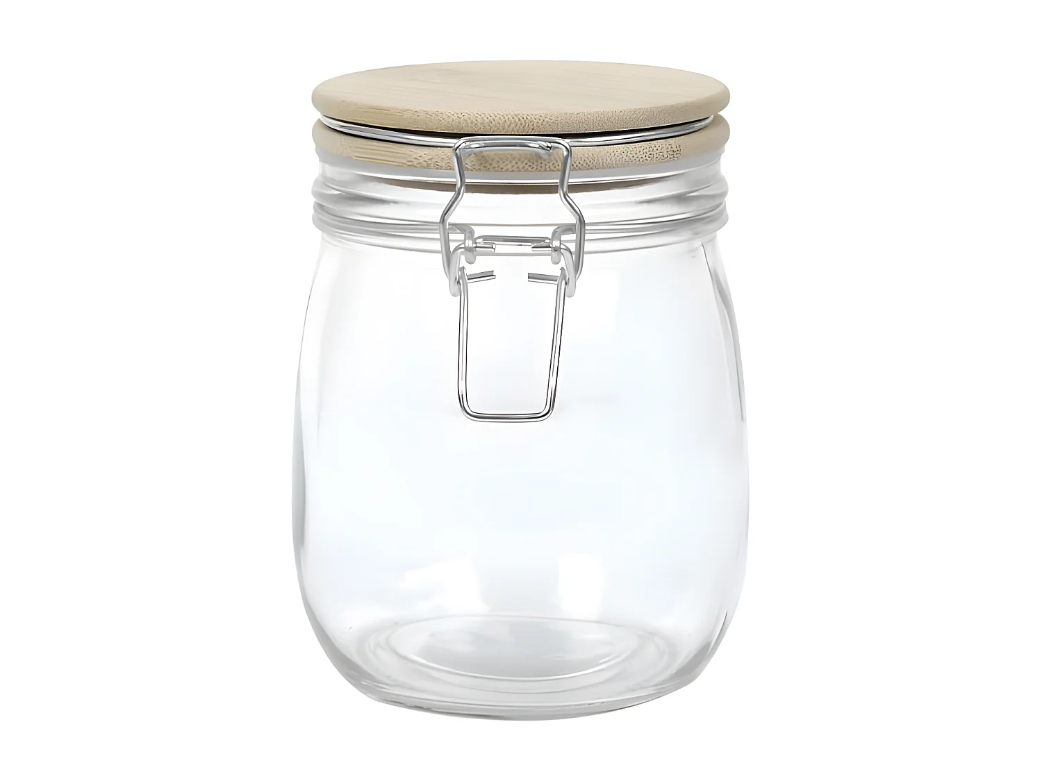 Bocal de Conservation "Nourriture" 75cl Transparent