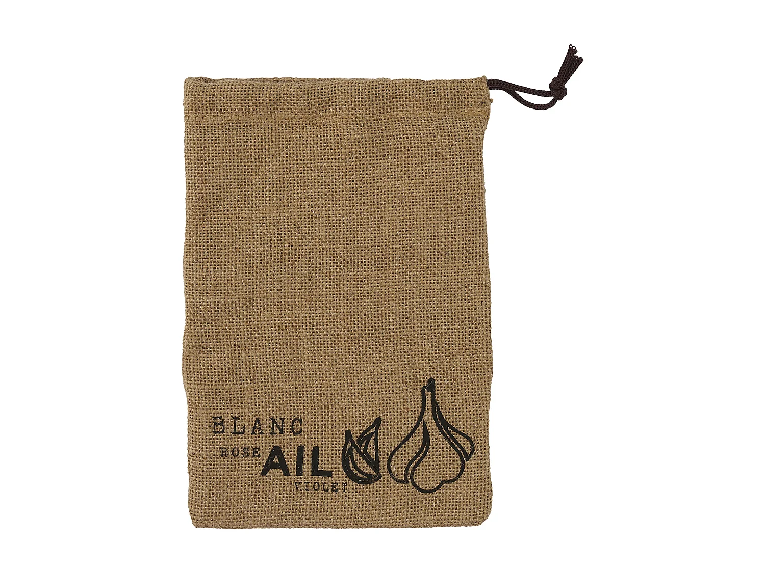 Sac De Conservation En Toile De Jute X3 Marron