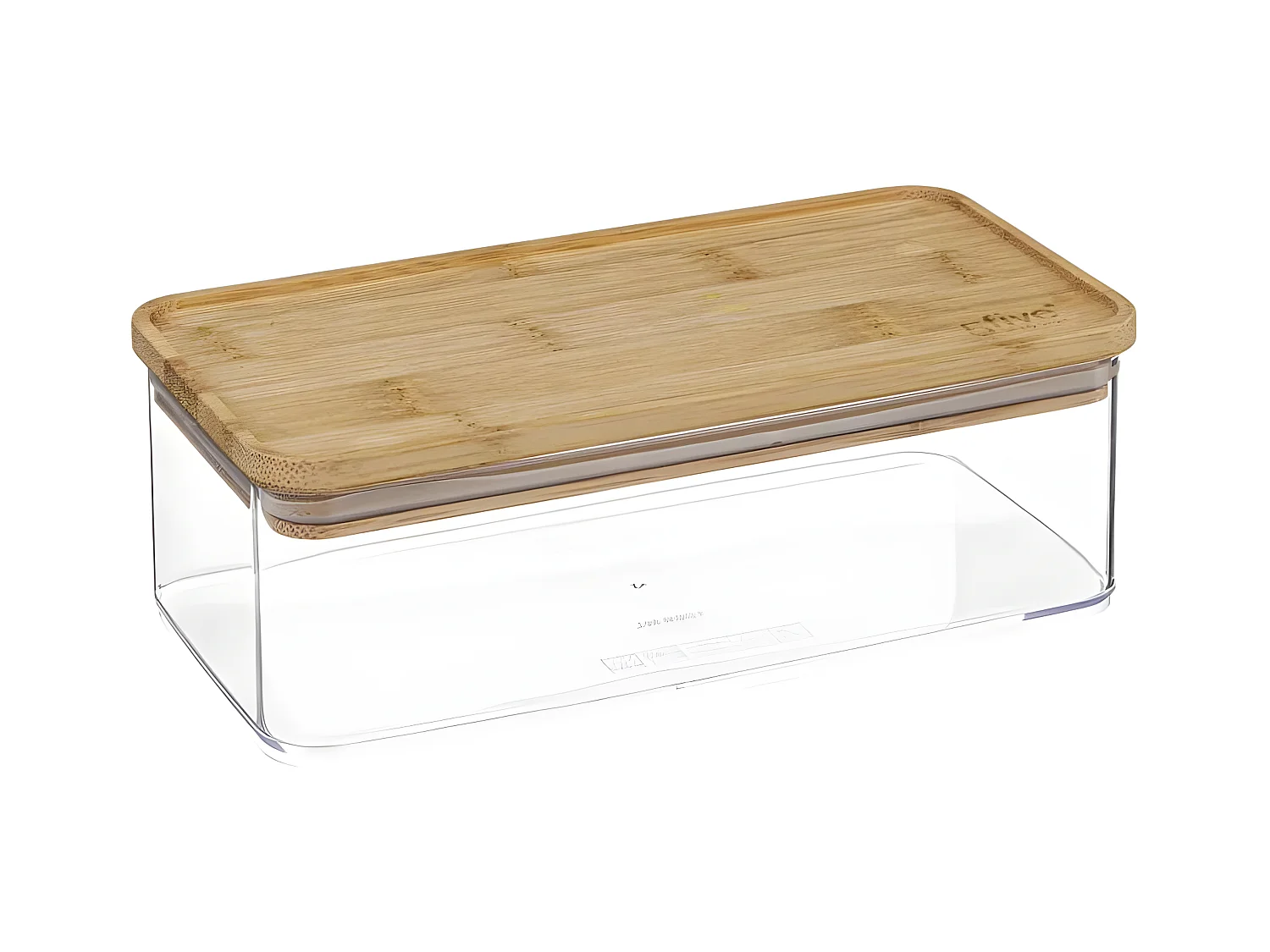 Boîte de Conservation Rectangulaire "Eske" 1L Naturel