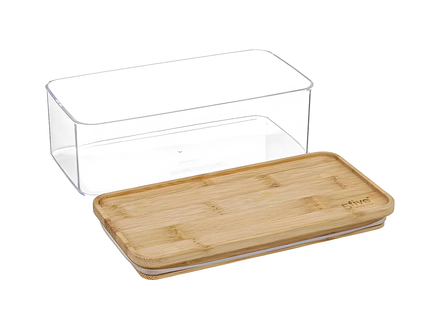 Boîte de Conservation Rectangulaire "Eske" 1L Naturel