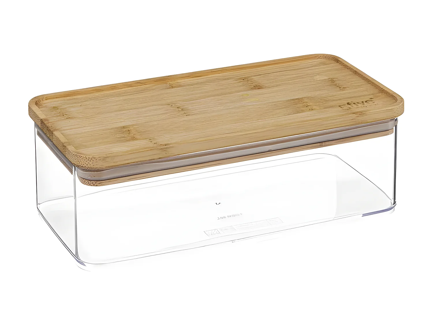 Boîte de Conservation Rectangulaire "Eske" 1L Naturel