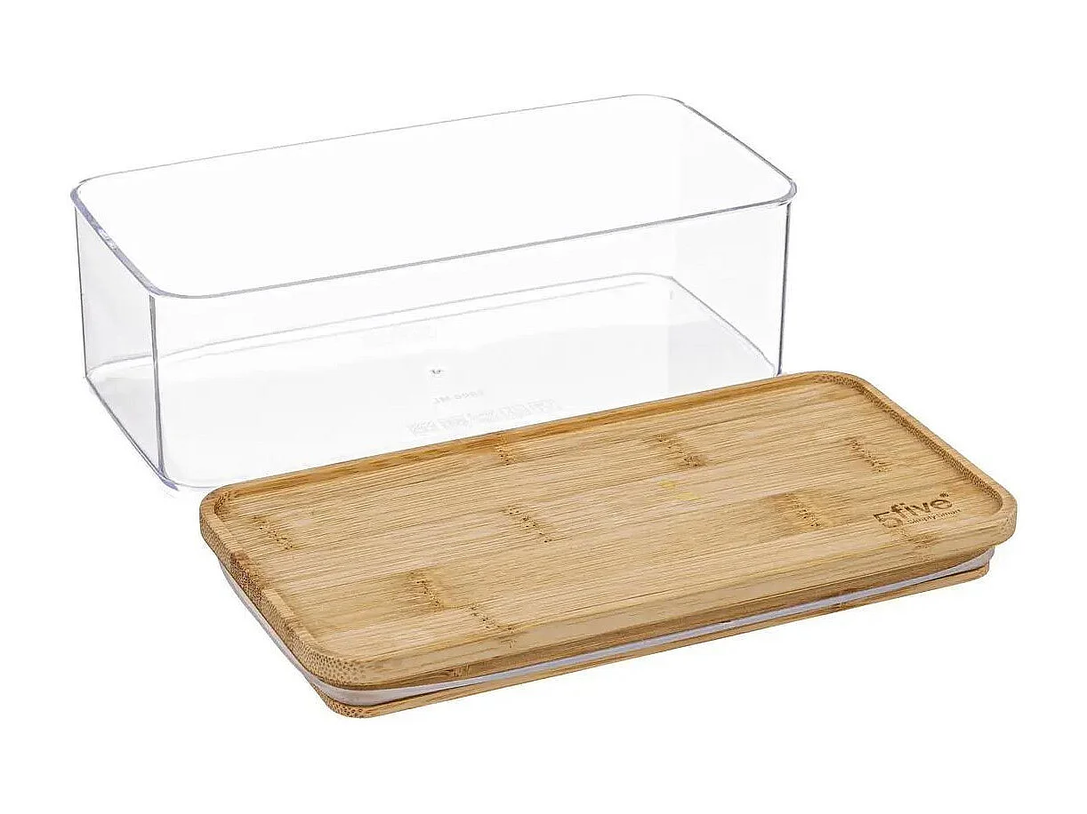 Boîte de Conservation Rectangulaire "Eske" 1L Naturel