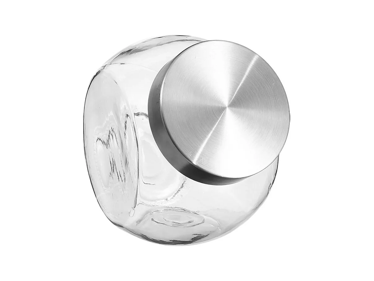 Bocal en Verre "Bonbons" 1,5L Transparent