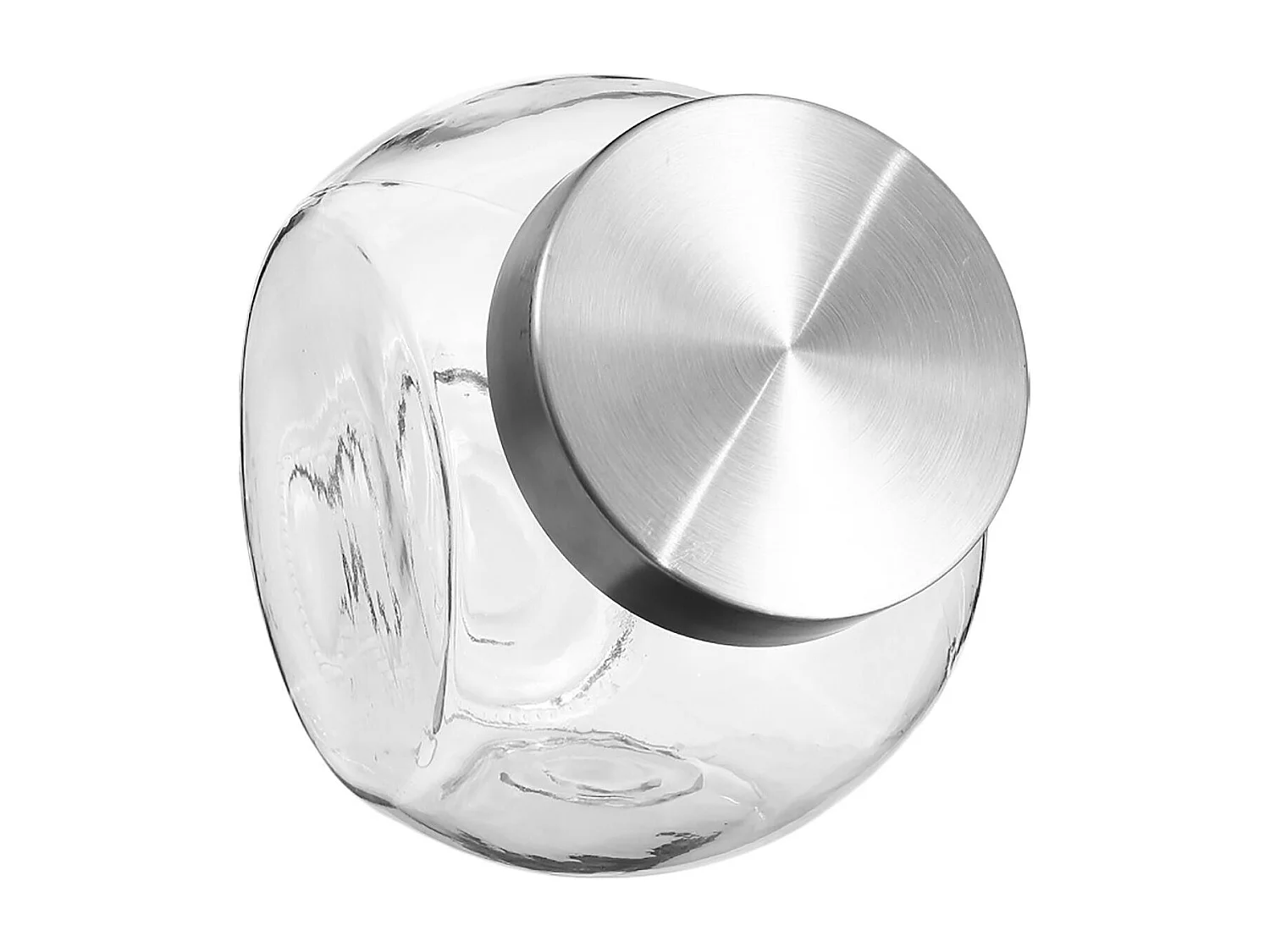 Bocal en Verre "Bonbons" 1,5L Transparent