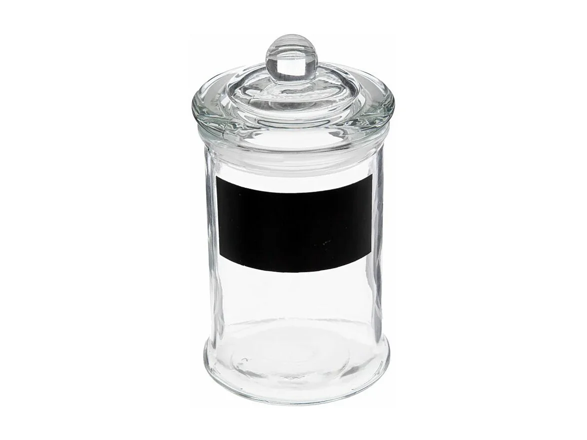 Bonbonnière en Verre "Vintage" 15cm Transparent