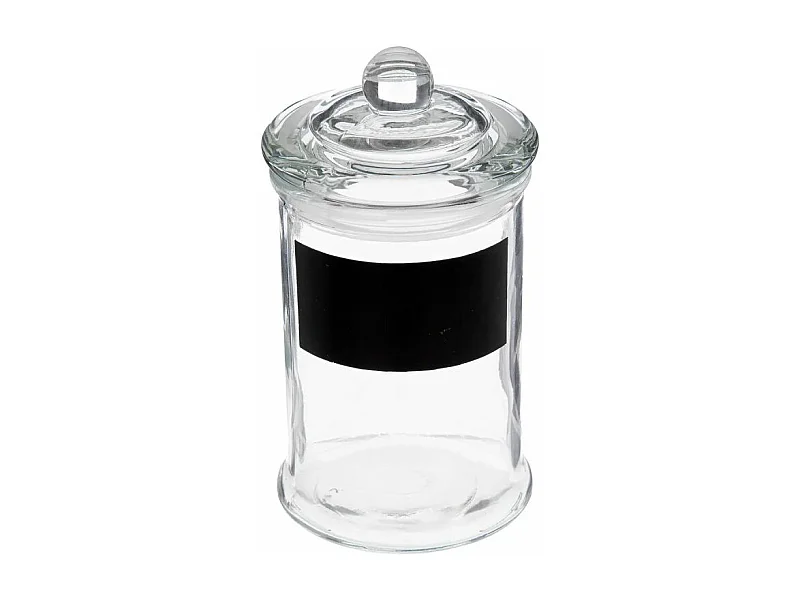 Bonbonnière en Verre "Vintage" 15cm Transparent