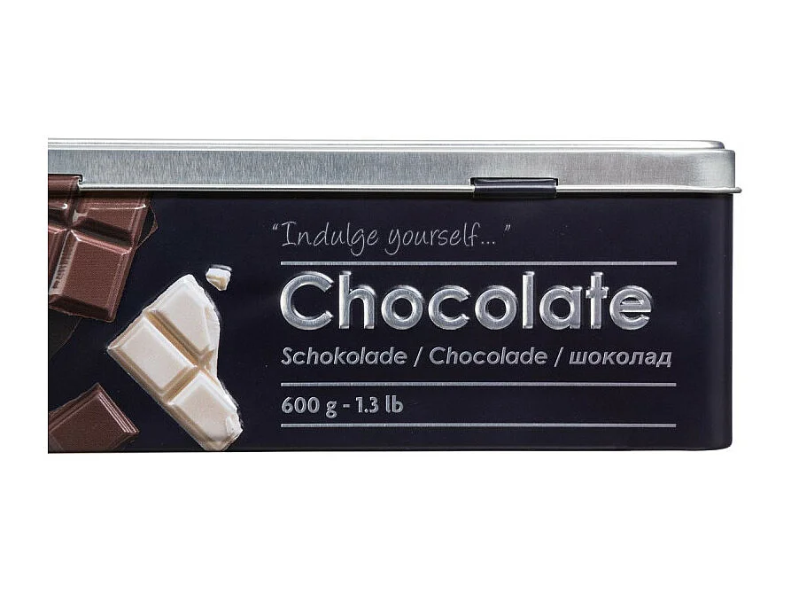 Boîte à Chocolat "Relief II" 20cm Noir