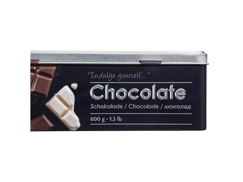 Boîte à Chocolat "Relief II" 20cm Noir