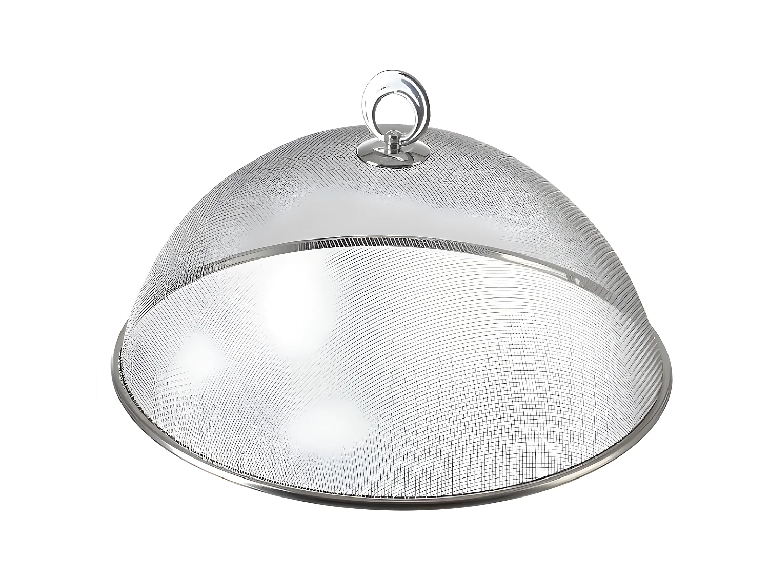 Cloche à Fromage "Inox" 30cm Argent