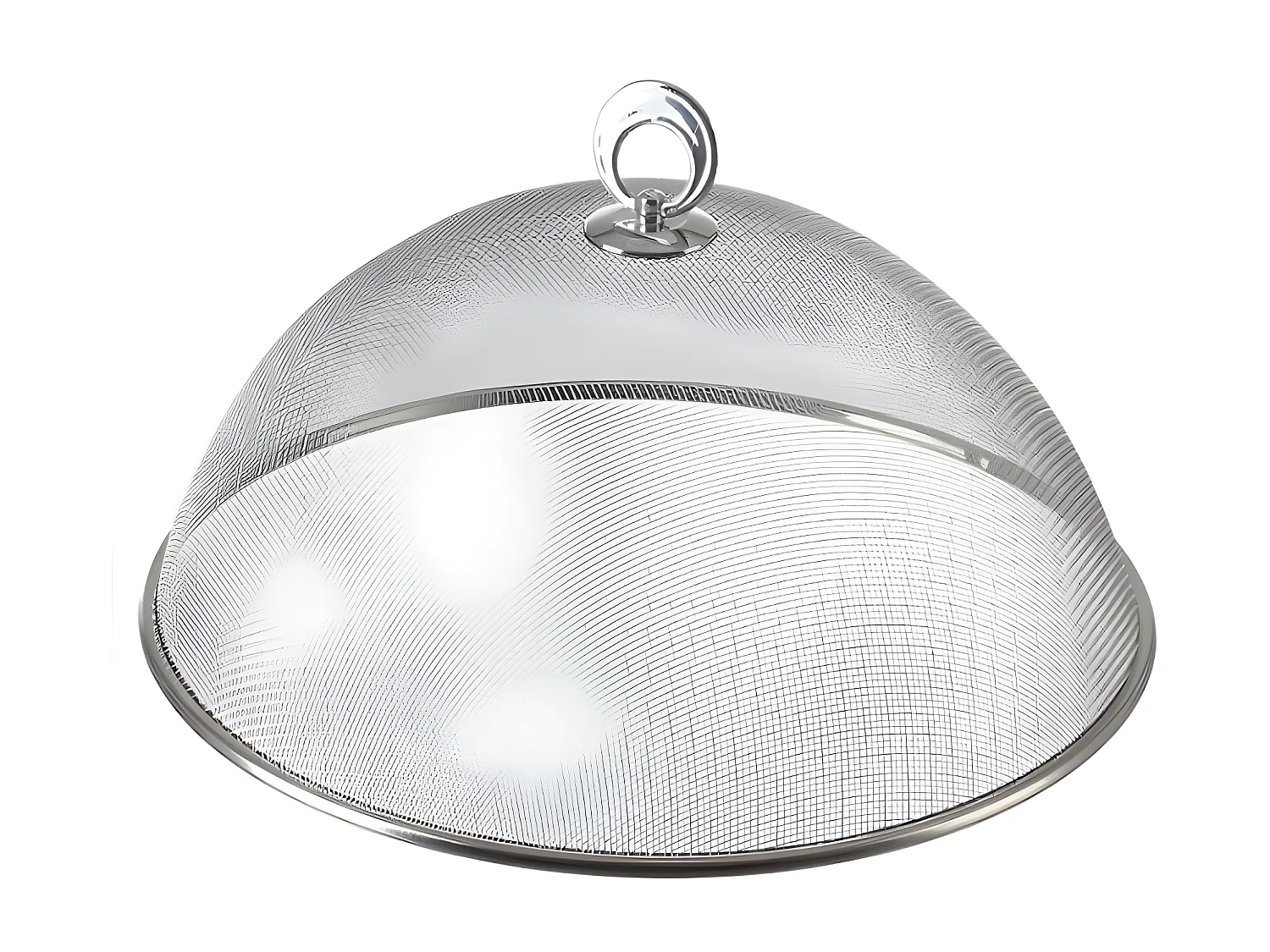 Cloche à Fromage "Inox" 30cm Argent
