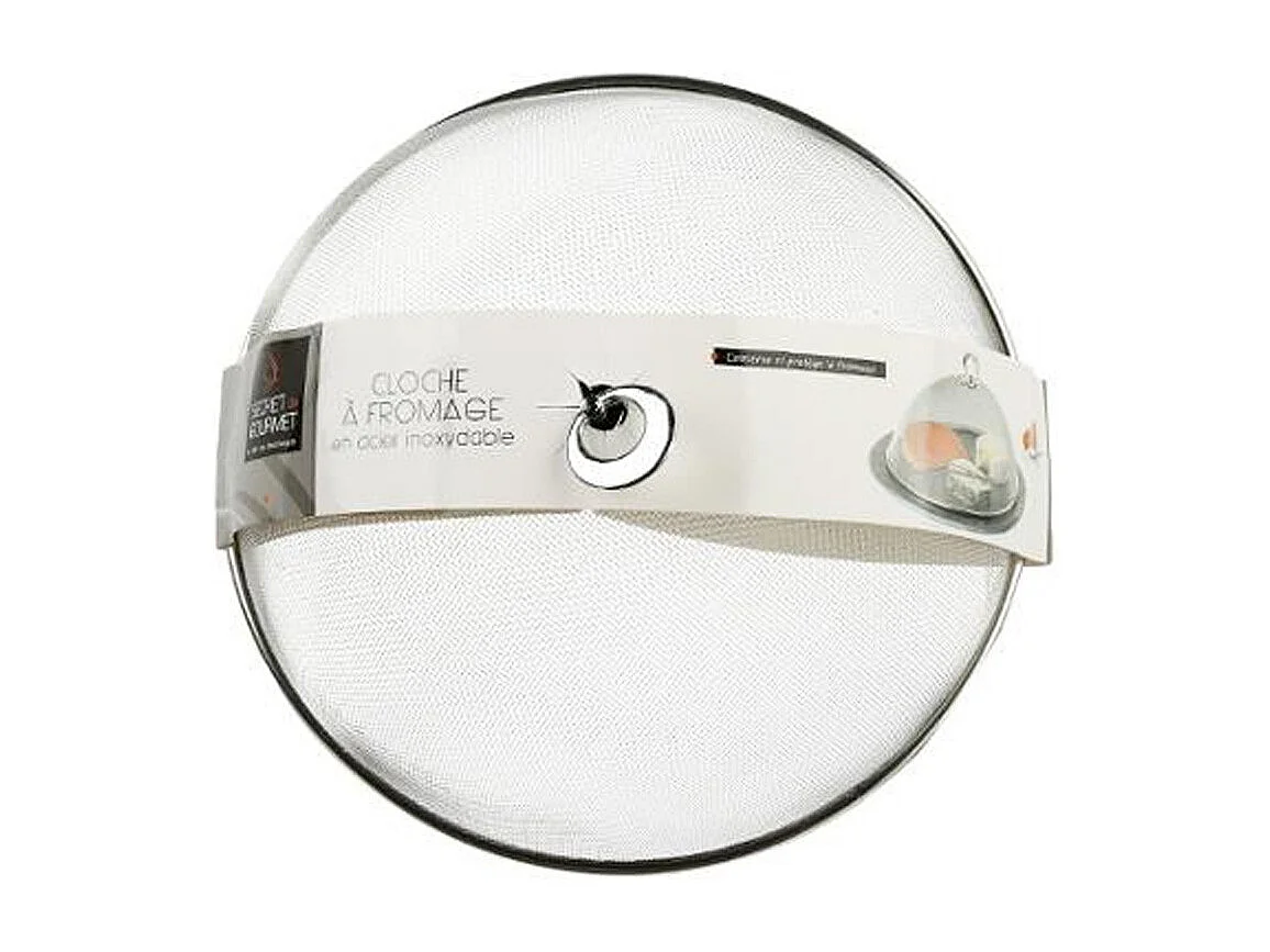 Cloche à Fromage "Inox" 30cm Argent