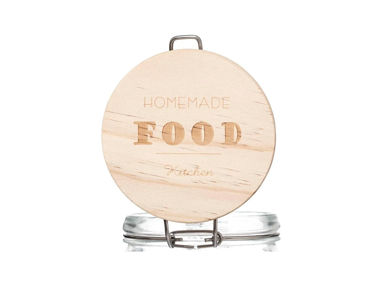 Bocal en Verre "Wording" 2L Transparent