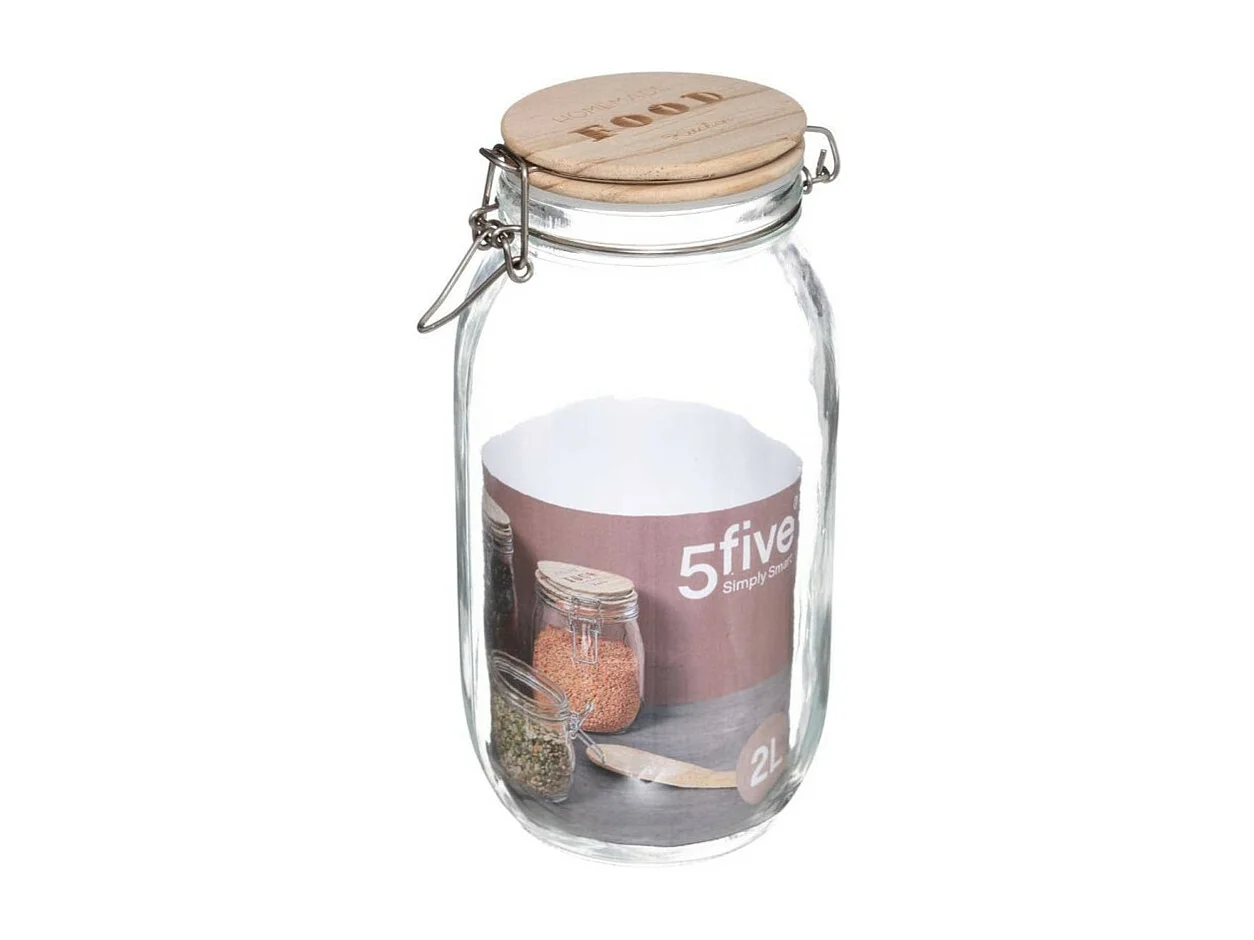 Bocal en Verre "Wording" 2L Transparent