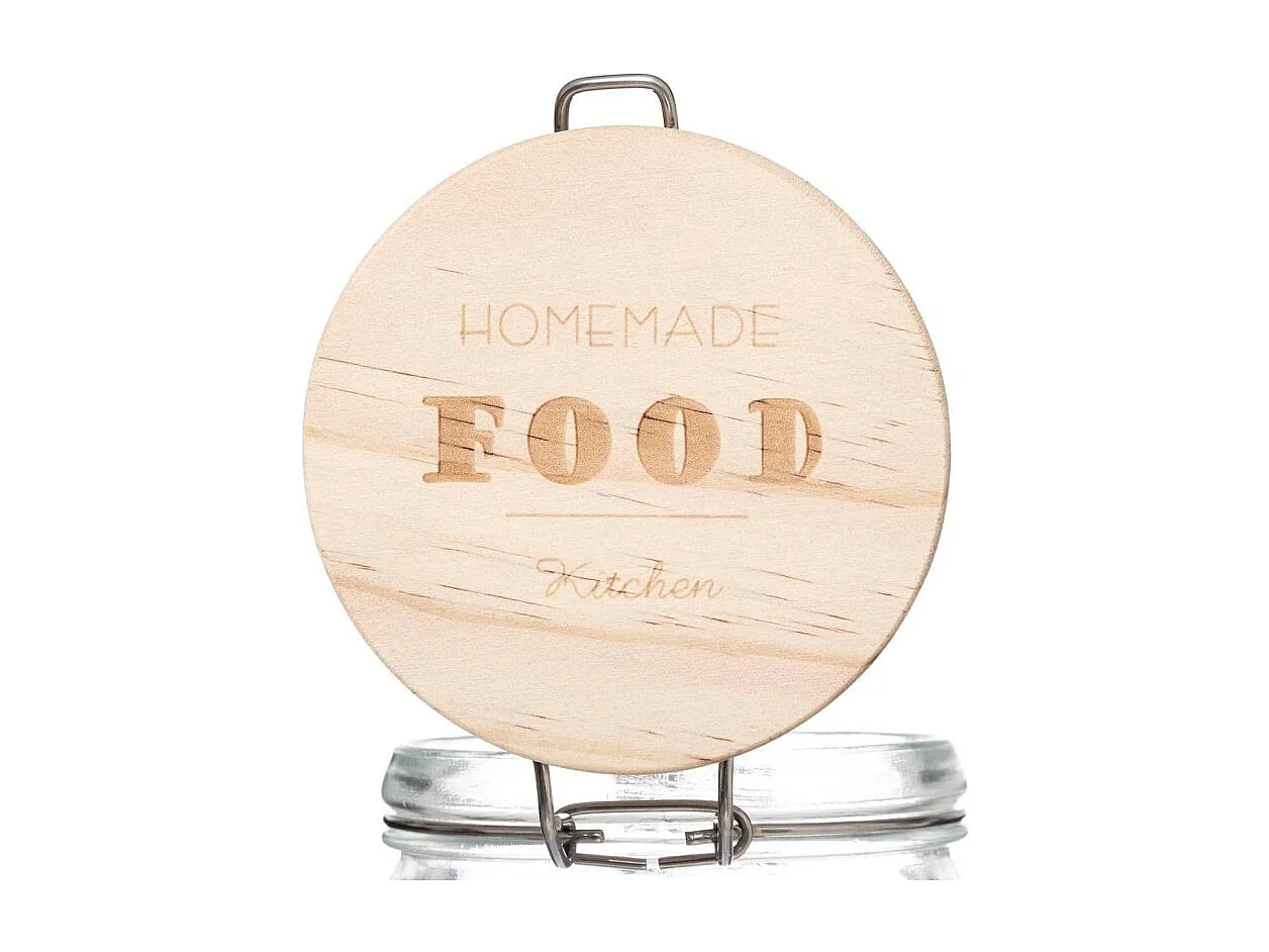 Bocal en Verre "Wording" 2L Transparent