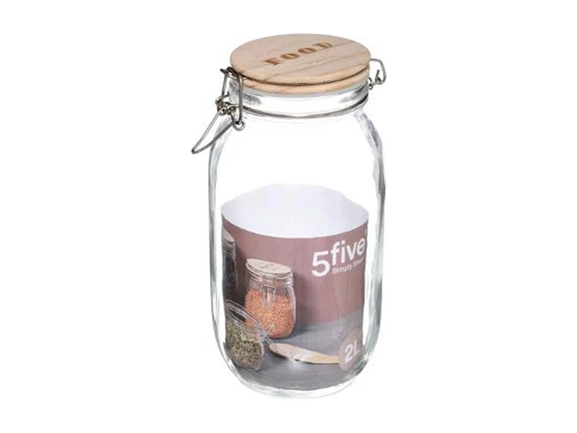 Bocal en Verre "Wording" 2L Transparent