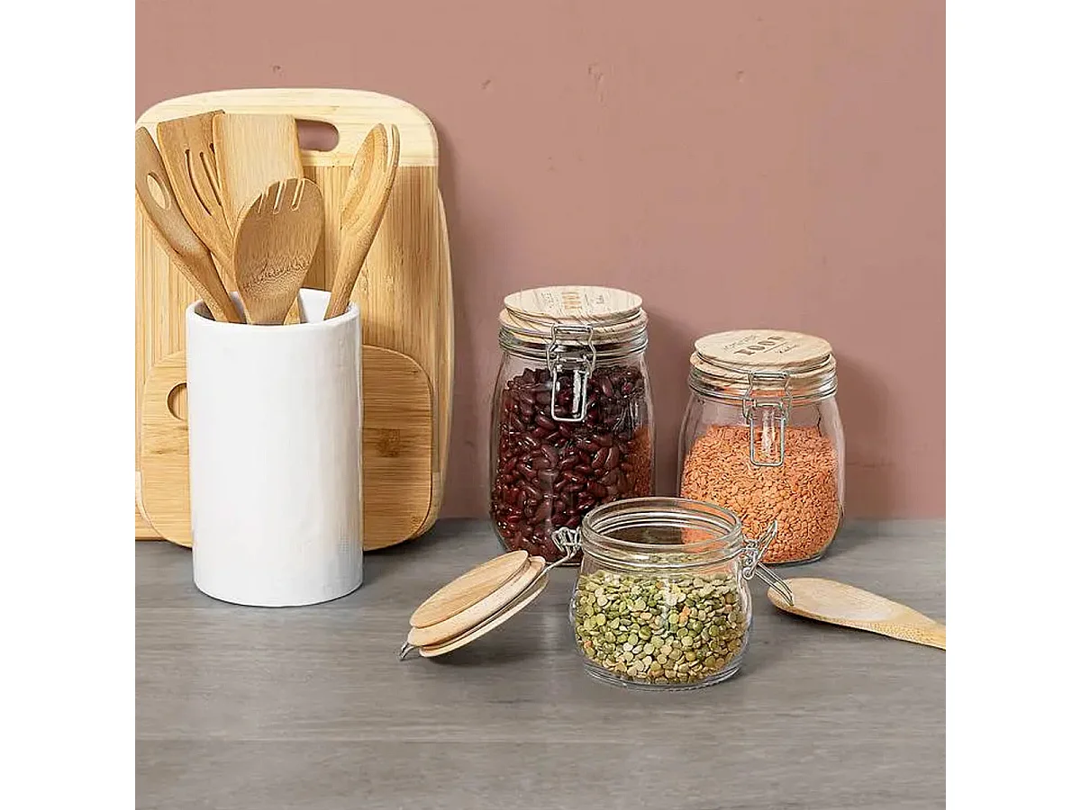 Bocal en Verre "Wording" 2L Transparent