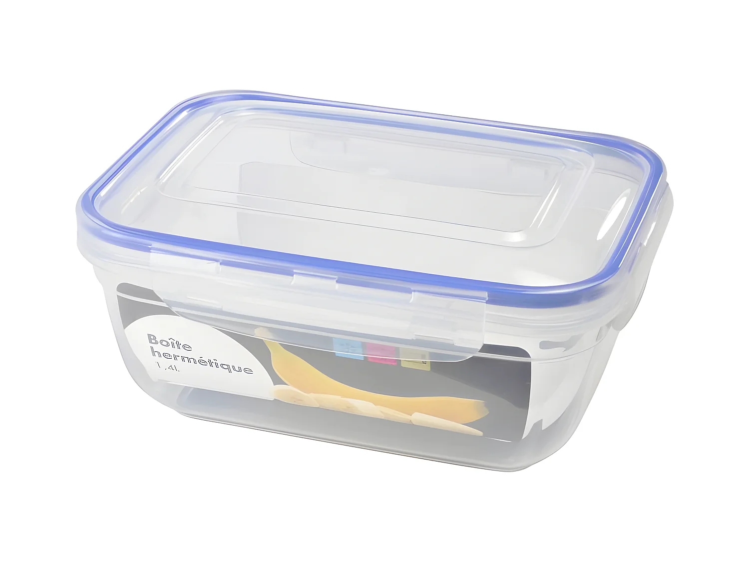 Boîte de Conservation "Hermétique" 1,4L Bleu