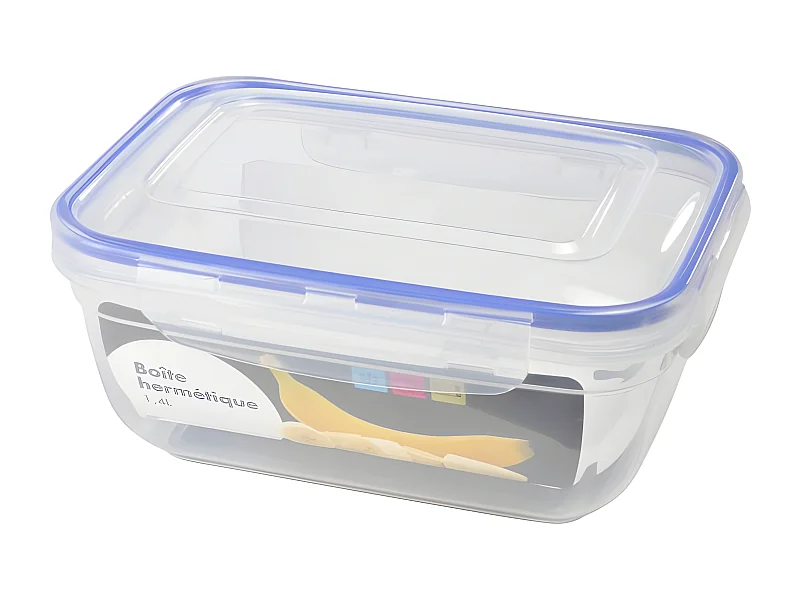 Boîte de Conservation "Hermétique" 1,4L Bleu