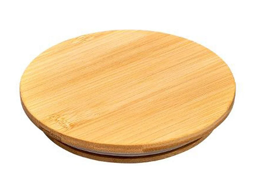 Bocal de Conservation "Bambou" 1,5L Blanc & Naturel