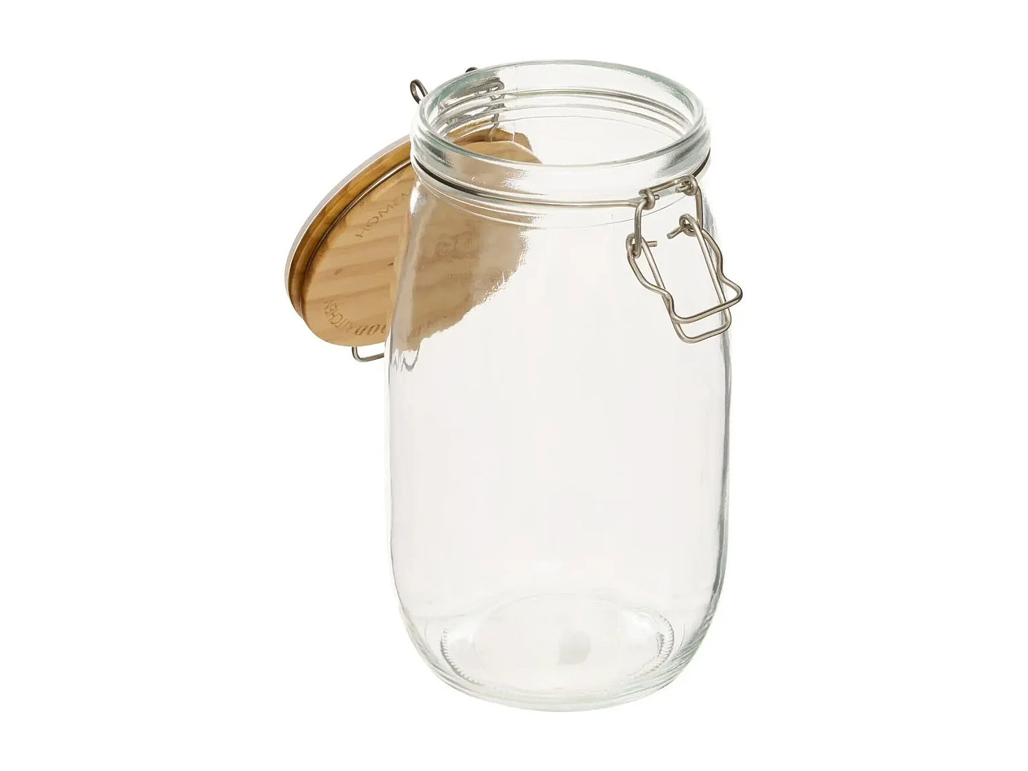 Bocal en Verre "Wording" 1,5L Transparent