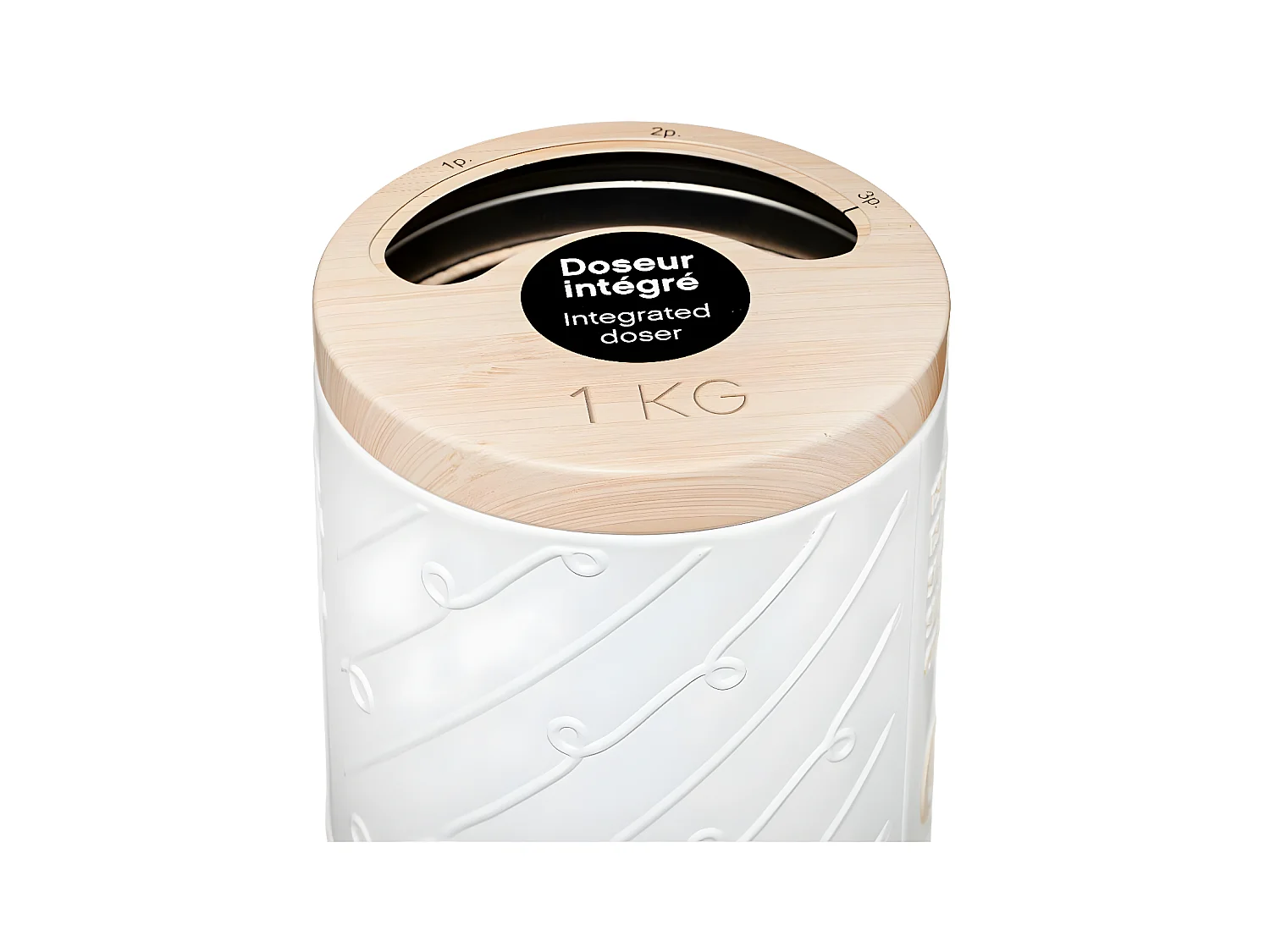 Boîte à Spaghettis "Scandi" 28cm Blanc