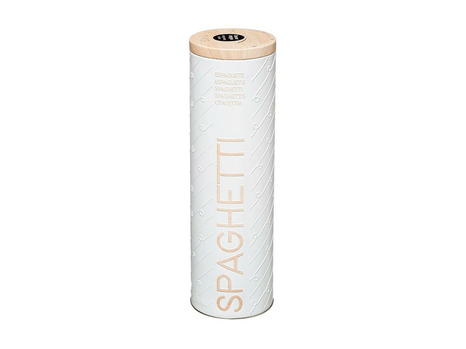 Boîte à Spaghettis "Scandi" 28cm Blanc