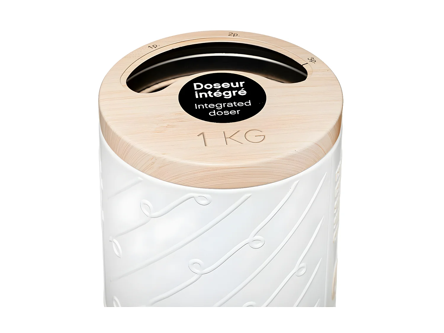 Boîte à Spaghettis "Scandi" 28cm Blanc